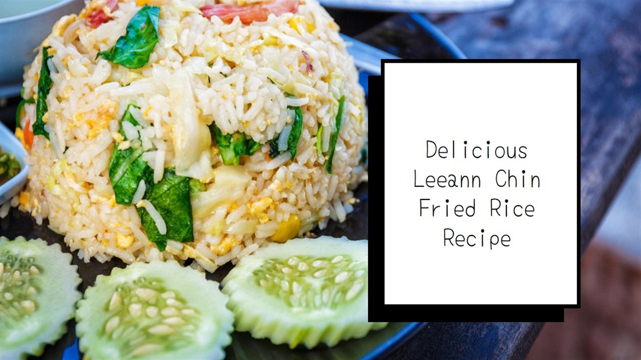 Leeann Chin Fried Rice Recipe