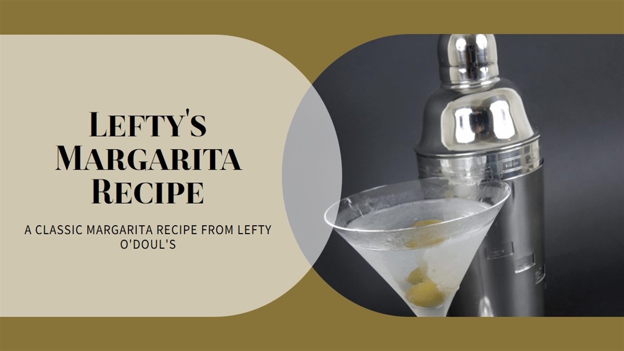 Lefty O'doul's Margarita Recipe