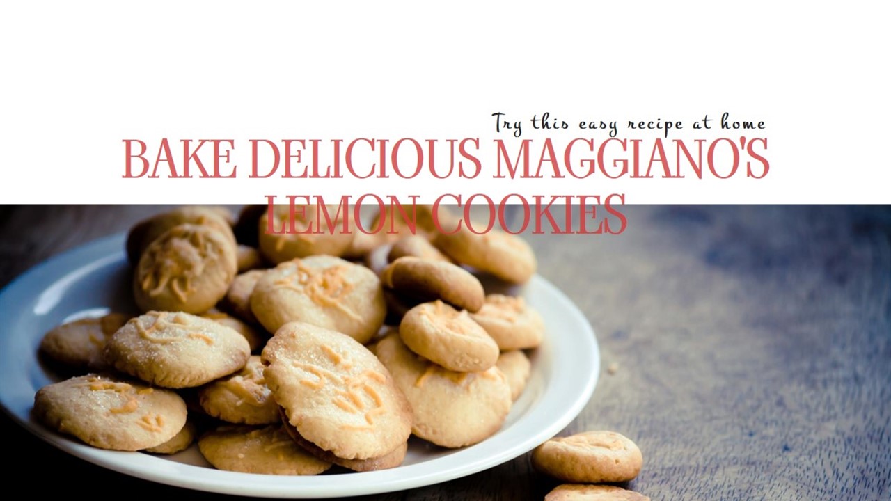 Maggiano's Lemon Cookies Recipe